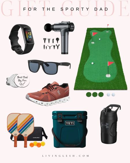 Father’s Day | Gift guide | Gifts for men | Gifts for dad | Father’s Day gifts | Putting green | Men’s sneakers | Sunglasses | Yeti cooler | Pickleball set

#LTKActive #LTKGiftGuide #LTKMens