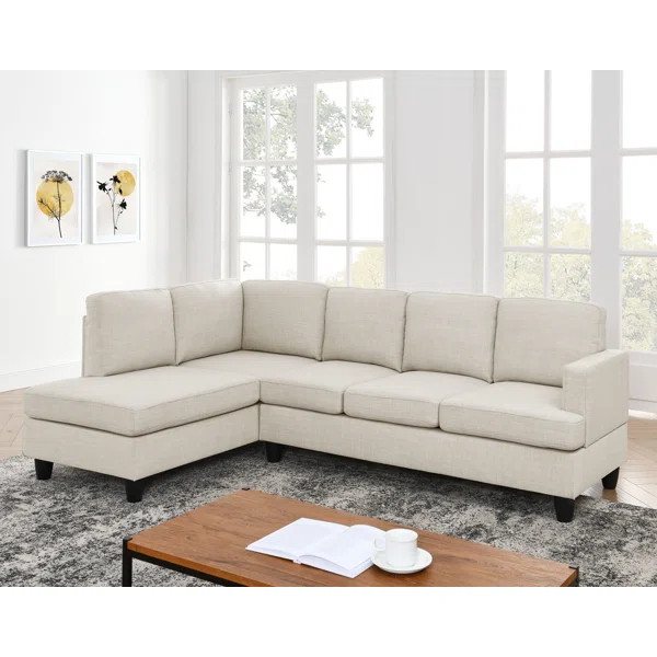 Hiller 95.25" Wide Left Hand Facing Sofa & Chaise | Wayfair North America