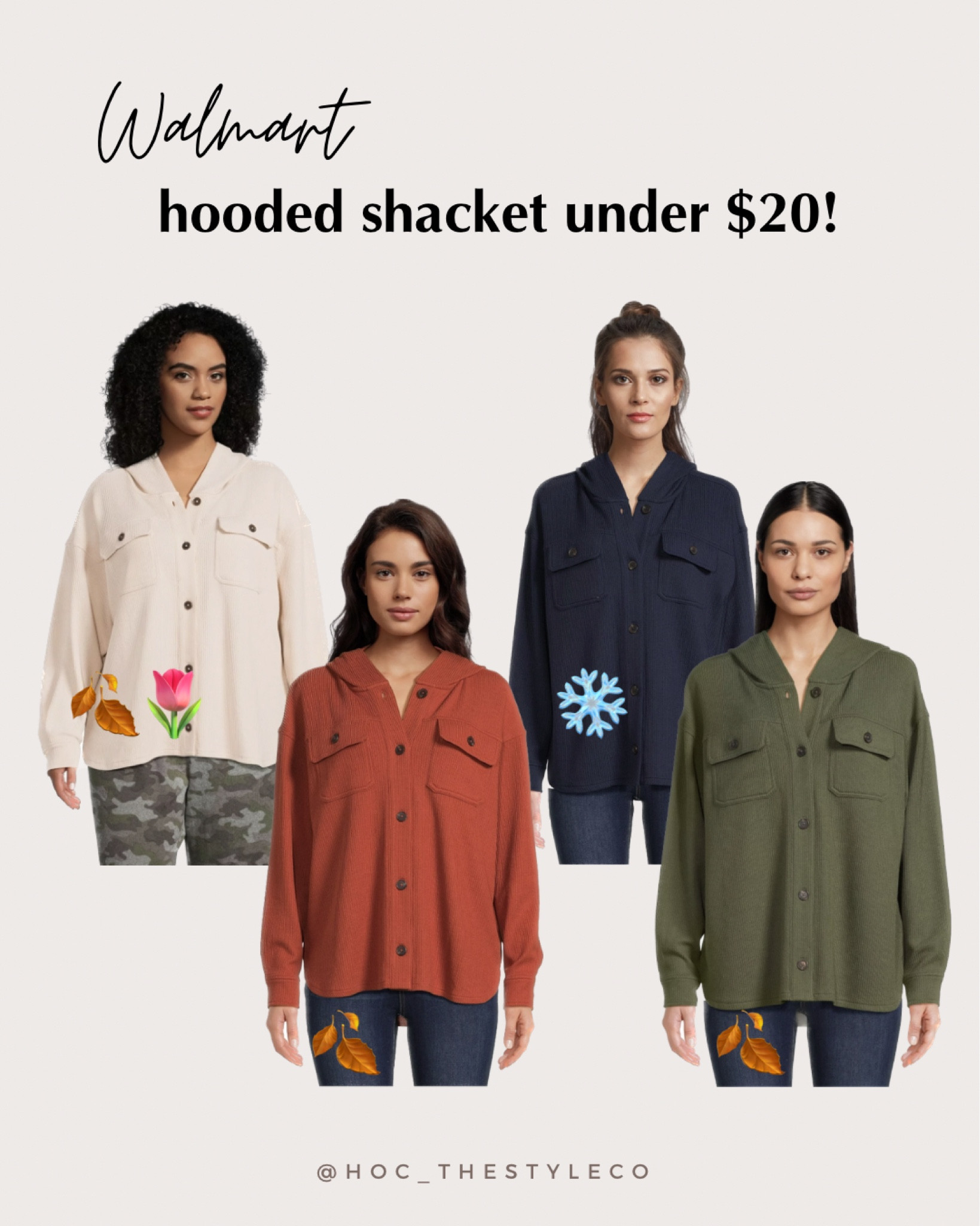 Walmart Hooded Shacket 
$19.98
HOC Autumn, Winter & Spring 

-CJ

#LTKBacktoSchool #LTKFind #LTKSeasonal
