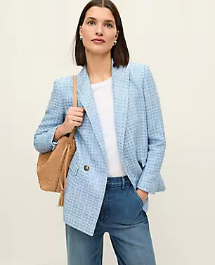 The Crosby Blazer in Tweed | Ann Taylor