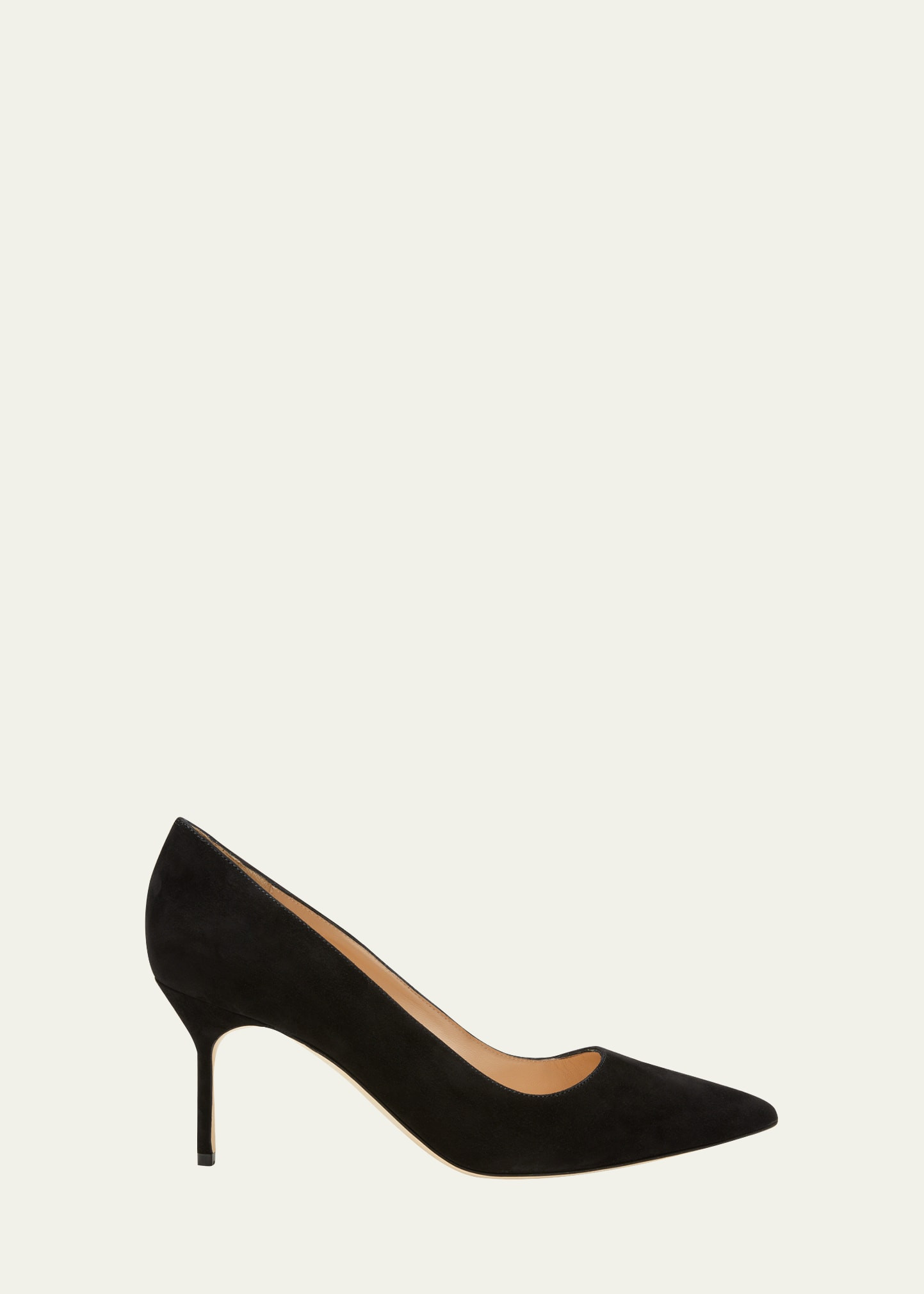 Manolo Blahnik BB 70mm Suede Stiletto Pumps | Bergdorf Goodman