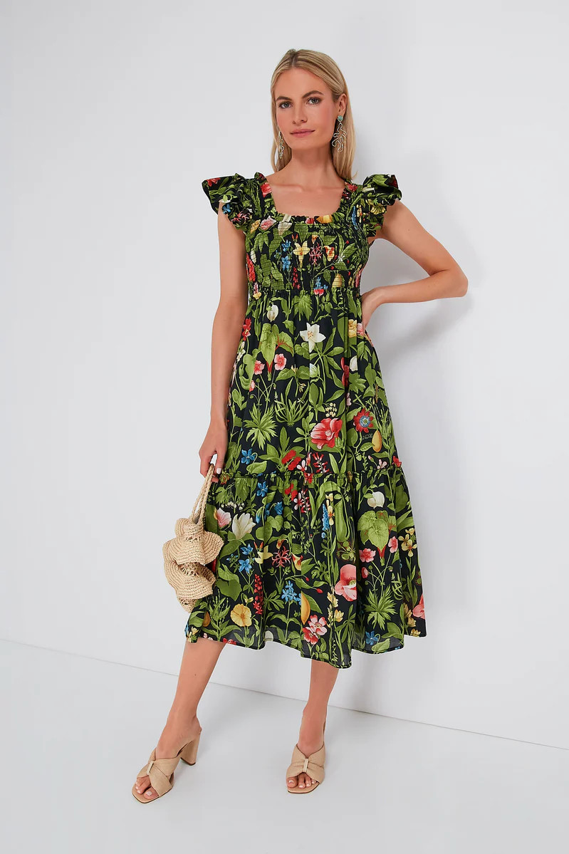 Noir Blooming Botanical Mallie Dress 
                Tuckernuck | Tuckernuck (US)