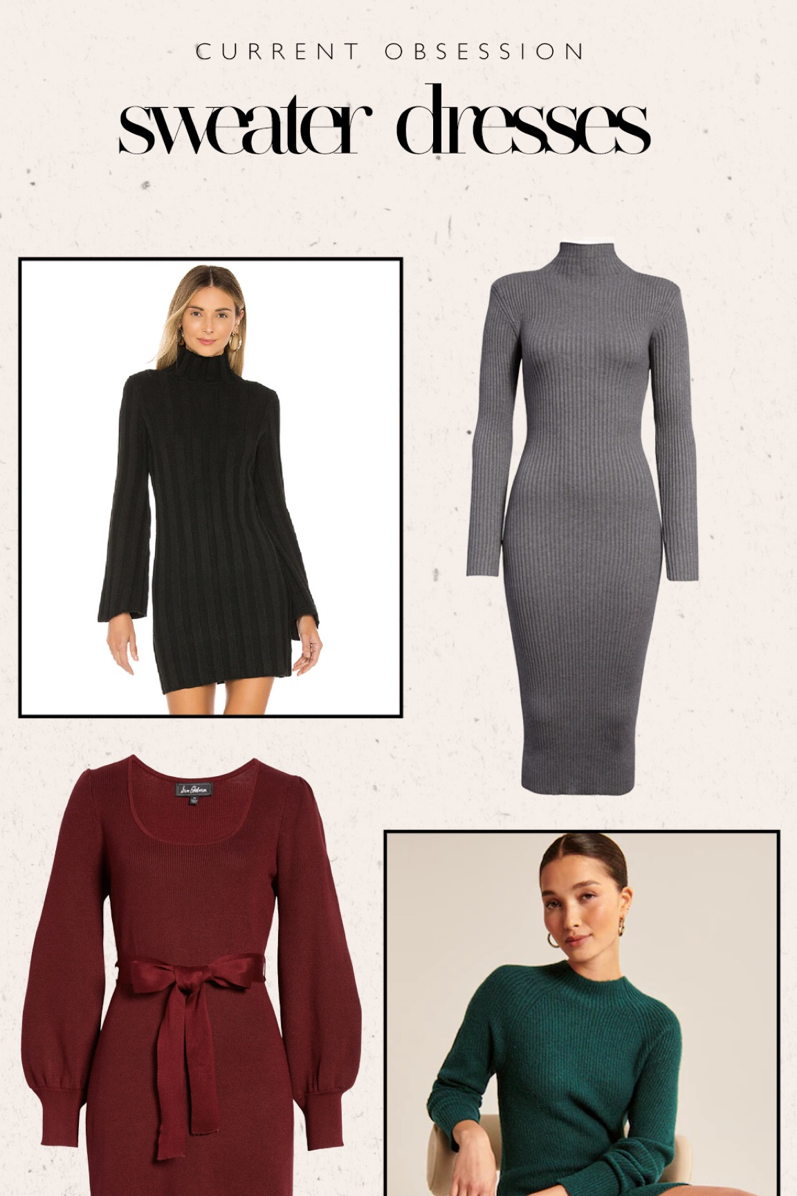 Sweater dresses are such a chic and cozy choice for the holiday season! I love wearing a sweater dress to work with tights and boots. Also they’re so perfect for those holiday gatherings! 

#LTKworkwear #LTKSeasonal #LTKxAF