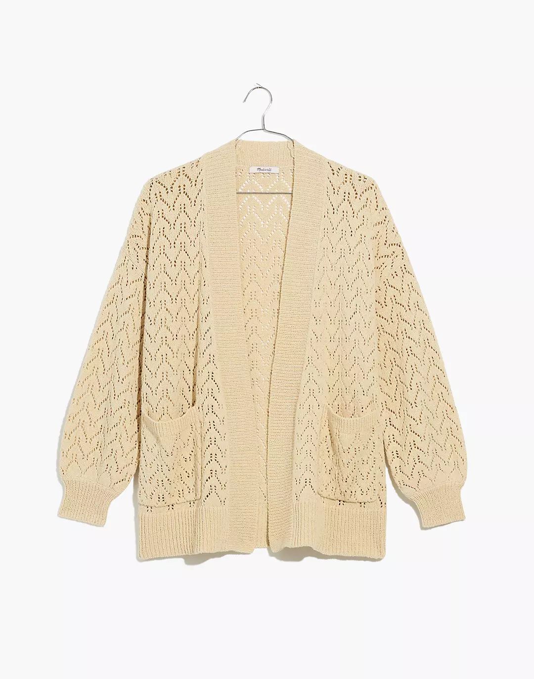 Corley Pointelle Cardigan Sweater | Madewell