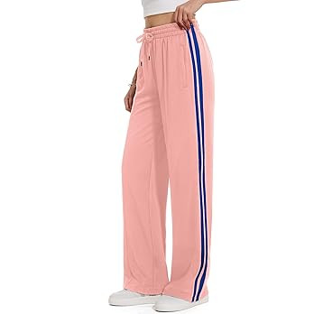 Tapata Women's 28/30/32/34/36 Inseam Track Pants Loose Straight Leg Jogging Sweatpants Warm-Up Sp... | Amazon (US)