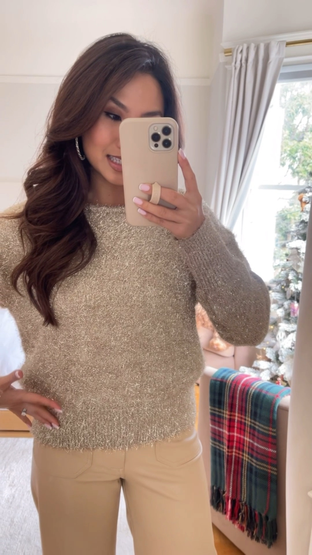 Anthropologie sale! $50 off $150, $100 off $300, and $150 off $500

Sizing:
Sweater - tts, xs
Pants - tts, 25
Heels - old linked similar 

#LTKootd #LTKHoliday #LTKSaleAlert