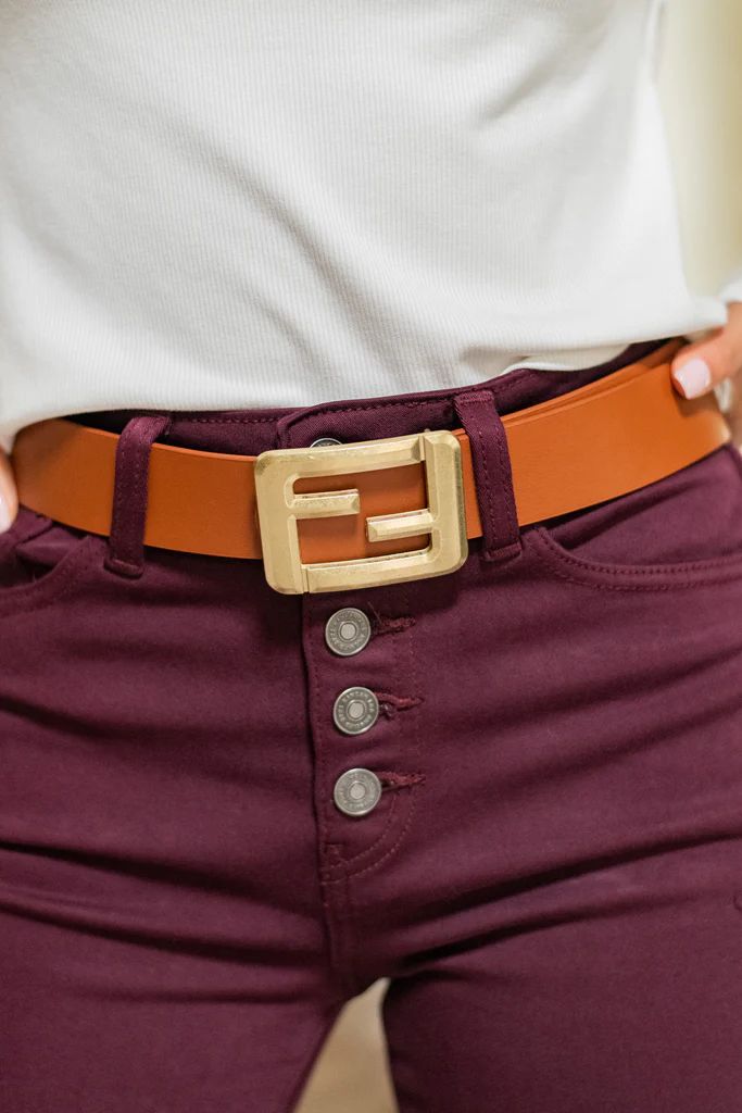 Feel Your Love Brown Belt | The Mint Julep Boutique