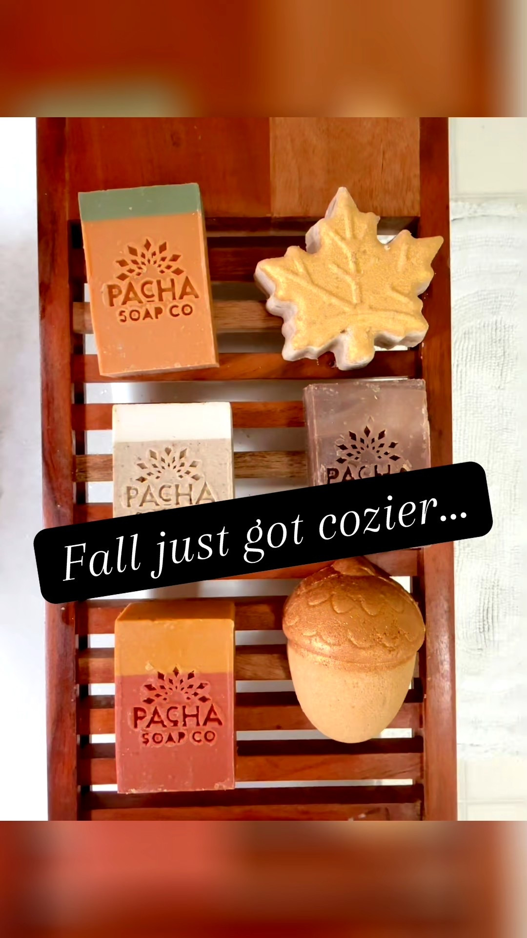 🍂 Fall scents = instant
mood boost ✨
I've been loving these handcrafted soaps + bath bombs from @pachasoap
Pumpkin Spice, Farmhouse Cider, Caramel & Sea Salt, and Golden Chai. They smell like everything I love about this season (and they look so pretty in the bathroom too!) 🎃 
Treat yourself (or gift them!) while the limited fall collection is still in stock.
Linked here so you can grab your favorites ✨
#pachasoap #LTKbeauty
#LTKhome #LTKfall
#LTKFallSale #ad

#LTKSeasonal