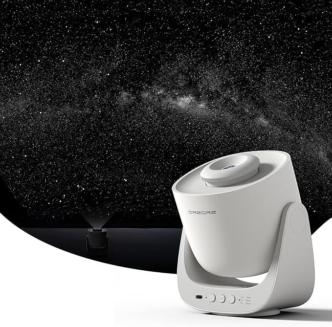Star Projector, Orzorz Galaxy Night Light, Home Planetarium Projector with Rechargeable Battery, ... | Amazon (US)