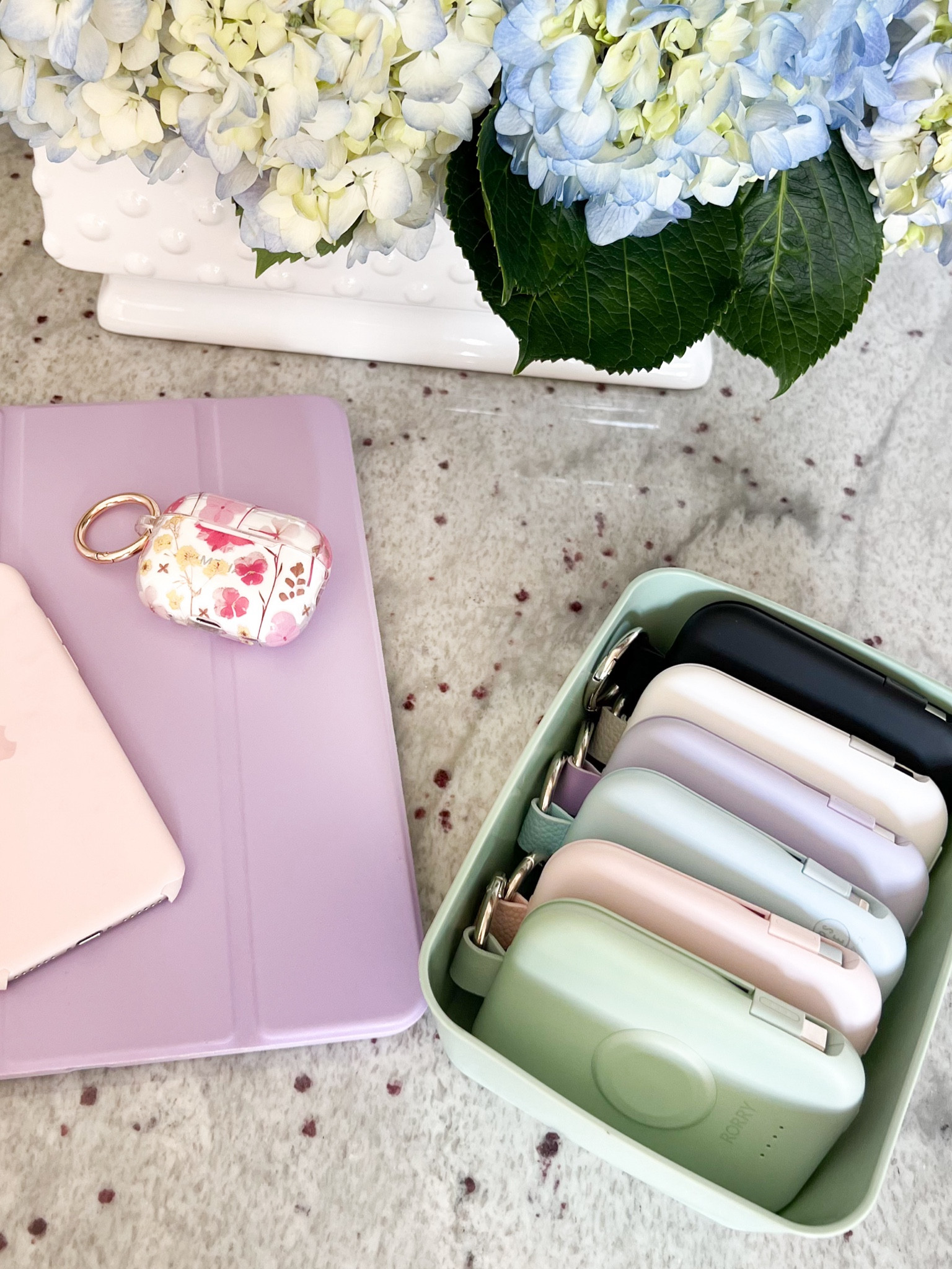 These Portable charging banks pack a punch! They have both a lightning cord AND a usb-c cord. You can charge your phone, iPad, Apple Watch and AirPods and you can even charge up to 4 devices at a time! 

#LTKFindsUnder50 #LTKTravel #LTKSaleAlert