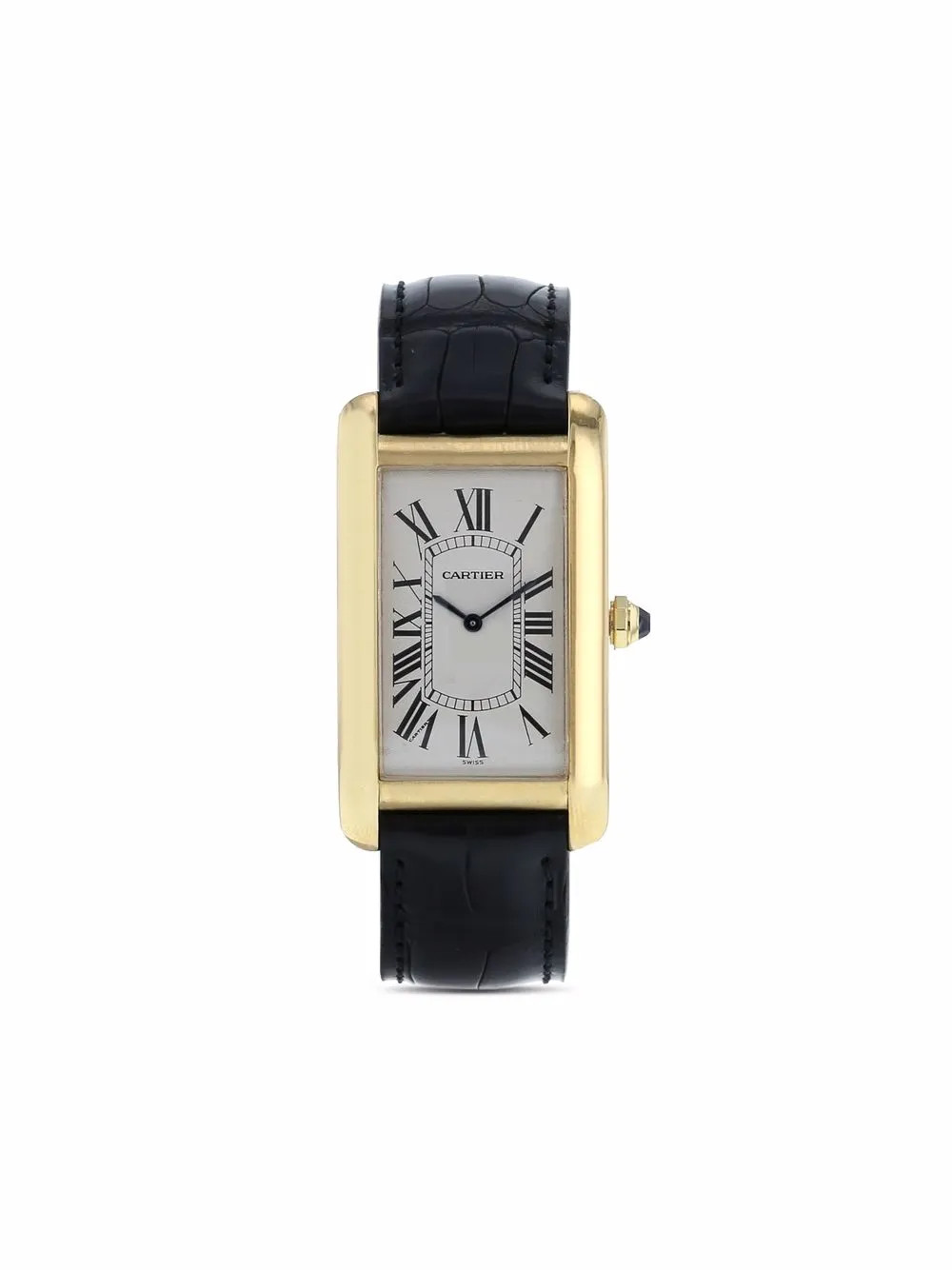 Cartier 1990s pre-owned Tank Américaine 45mm | White | FARFETCH UK | Farfetch Global