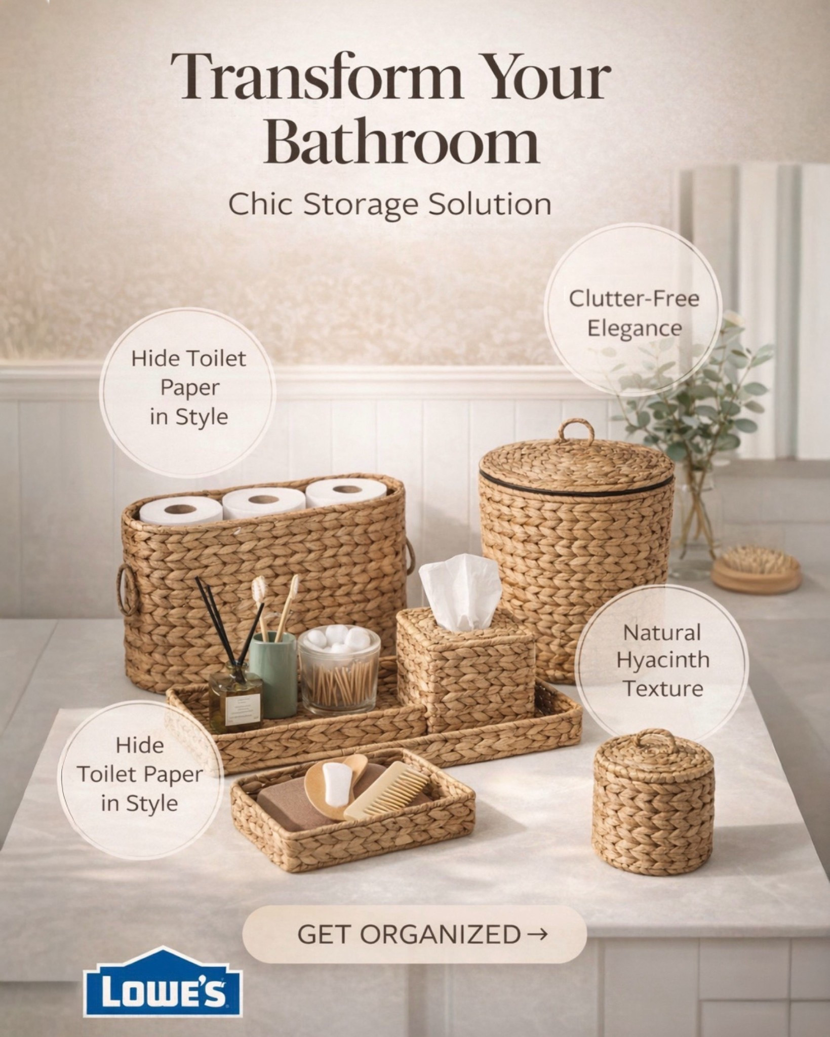Bathroom organization but make it chic 🤍
These woven storage baskets instantly elevate your bathroom while keeping essentials like toilet paper and toiletries neatly hidden.

#LTKSpringSale #LTKHome #LTKmomlife