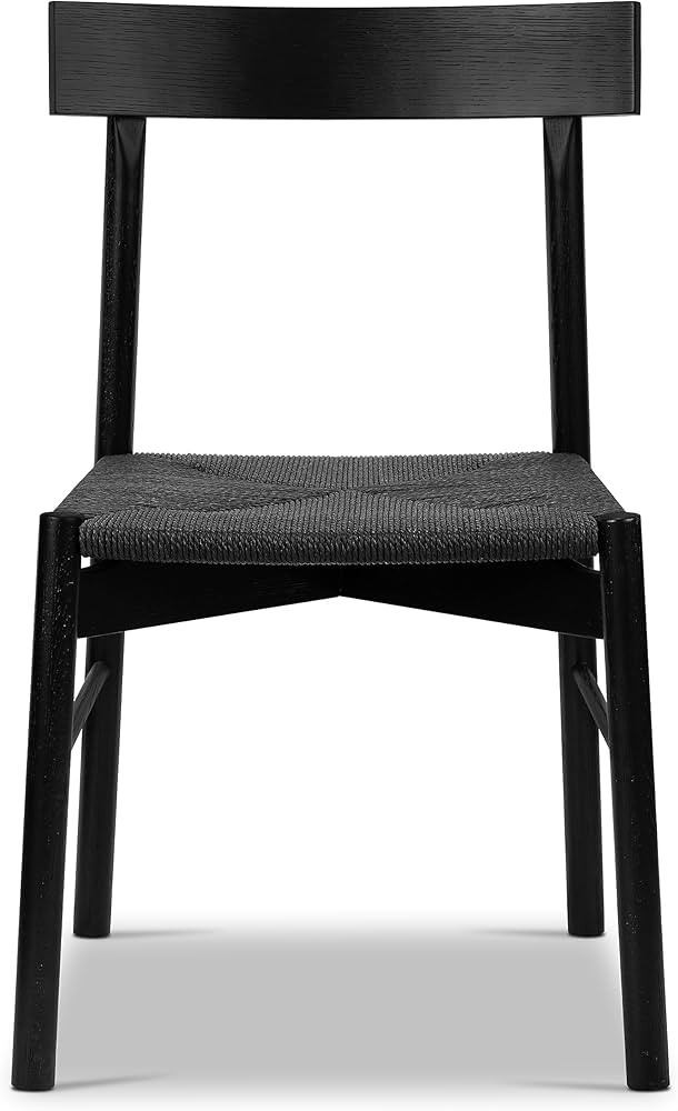 POLY & BARK Hamm Dining Chair, Pitch Black | Amazon (US)
