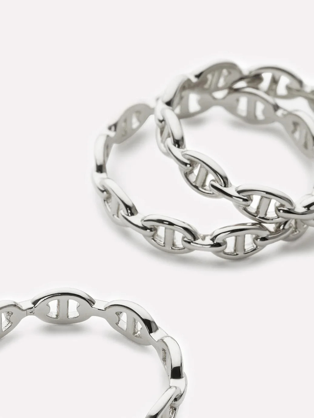 Anchor Chain Ring - Iver Silver | Ana Luisa