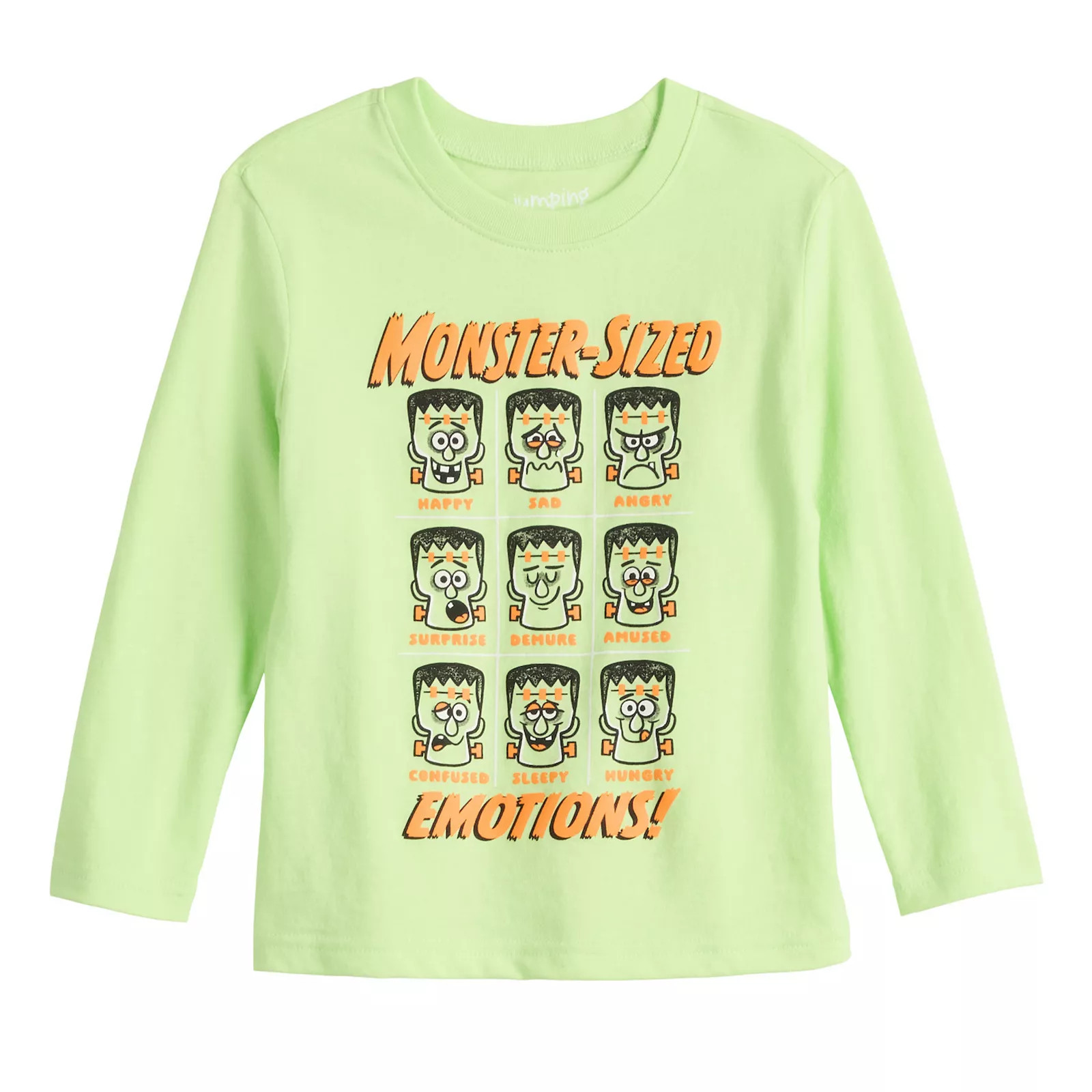 Baby & Toddler Boy Jumping Beans® Long Sleeve Holiday Graphic Tee | Kohl's