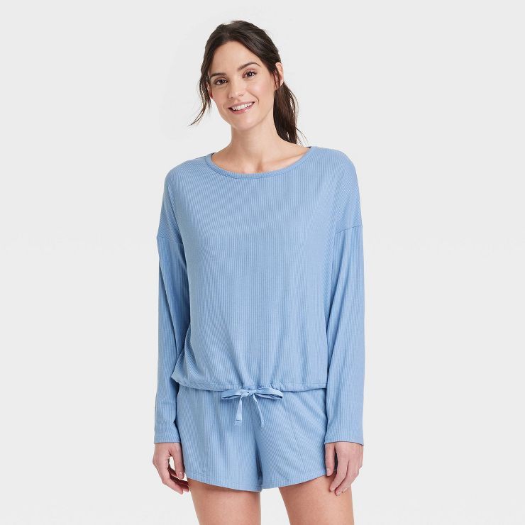 Women's Beautifully Soft Ribbed Pajama Set - Stars Above™ | Target