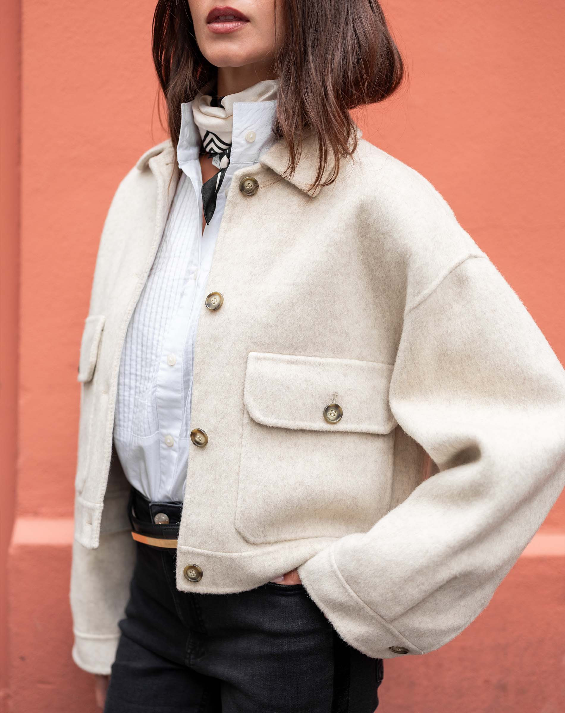 Elspeth Wool Bomber Jacket | Mersea (US)