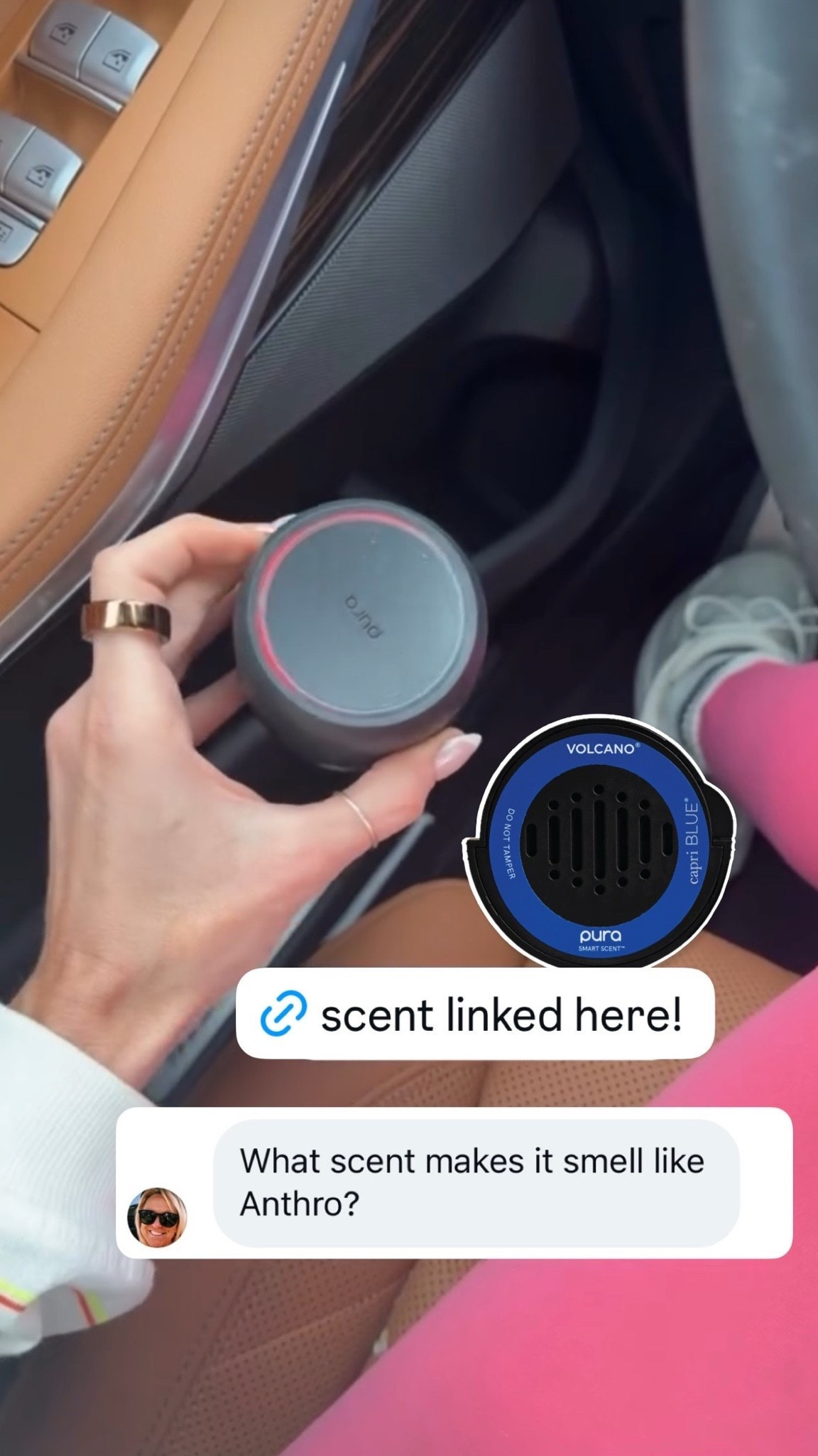 My FAVE car diffuser is on sale!! 👏🏼 gives you car the most subtle,  lean scent and seriously lasts forever 💯