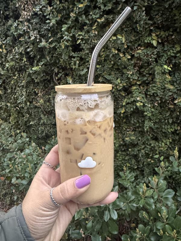 Icon Juice Sipper Glass | Anthropologie (US)