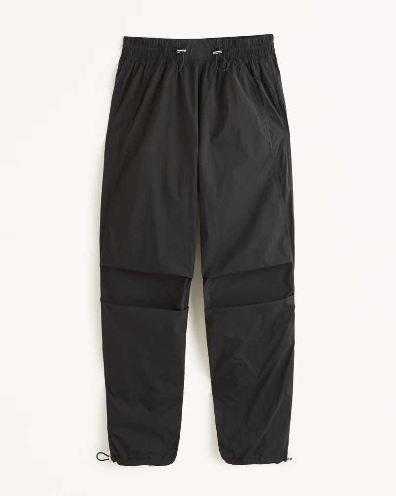 YPB Crinkle Nylon Parachute Jogger | Abercrombie & Fitch (US)