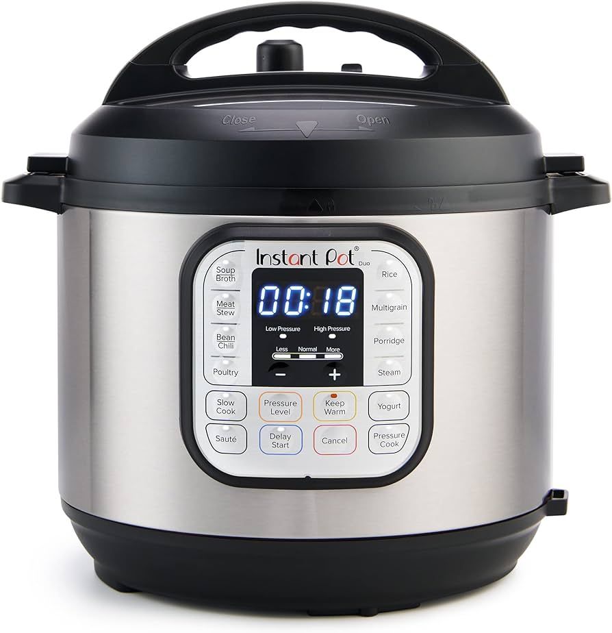 Instant Pot Duo 7-in-1 Mini Electric Pressure Cooker, Slow Rice Cooker, Steamer, Sauté, Yogurt M... | Amazon (US)