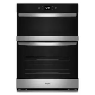 27 in. Electric Wall Oven & Microwave Combo in. Fingerprint Resistant Stainless Steel with Convec... | The Home Depot