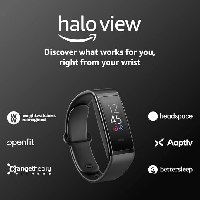 Amazon Halo View fitness tracker, with color display for at-a-glance access to heart rate, activi... | Amazon (US)