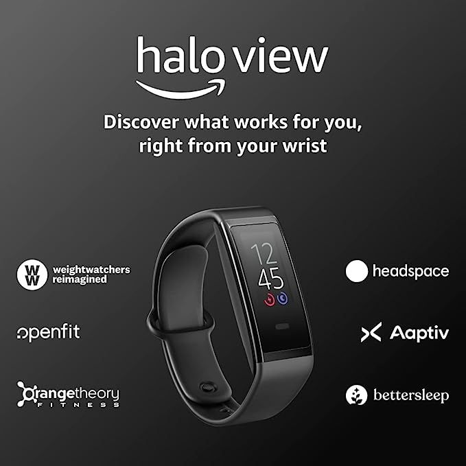 Amazon Halo View fitness tracker – Medium/Large, with color display for at-a-glance access to h... | Amazon (US)