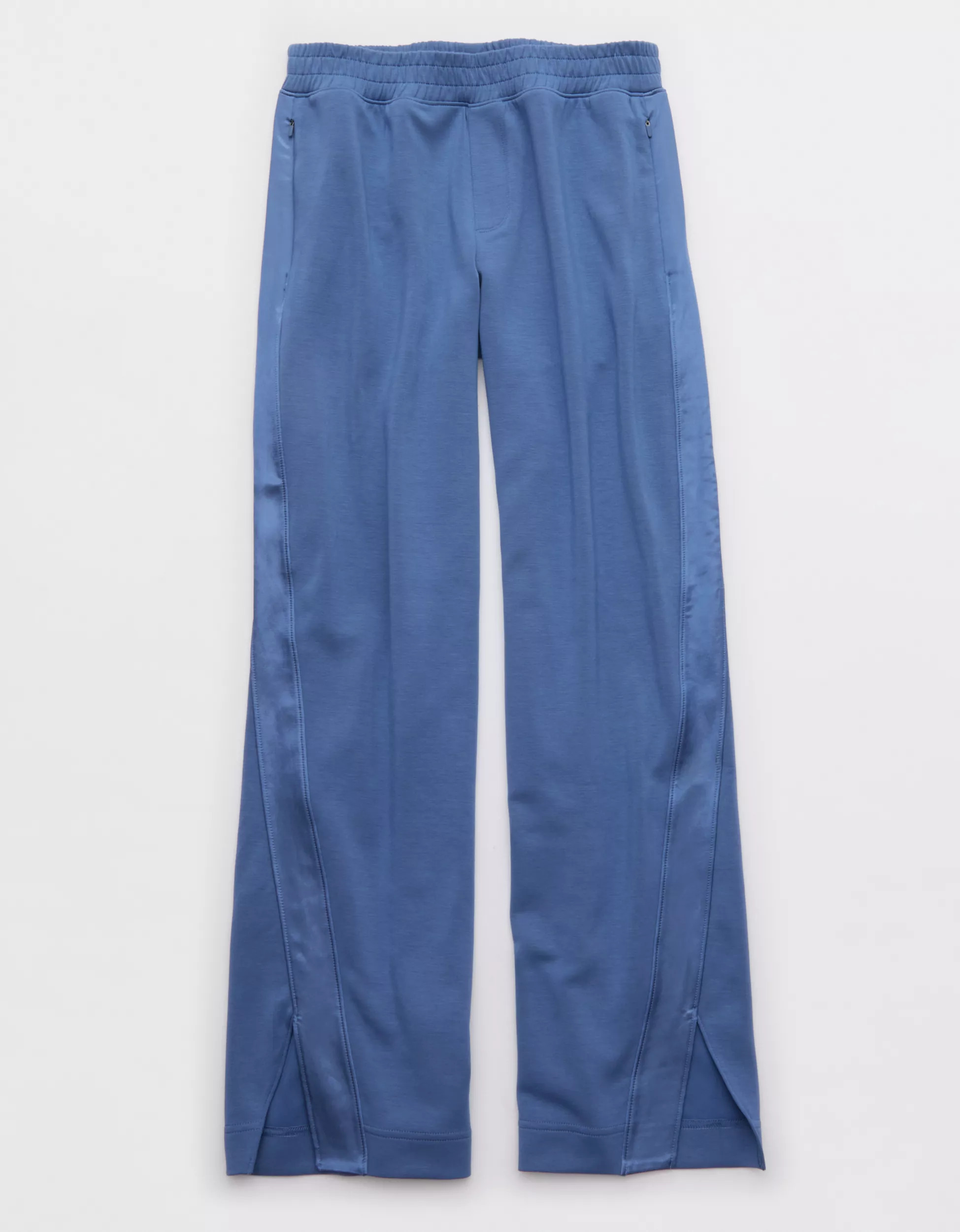 OFFLINE By Aerie Chill Up Satin Track Trouser | Aerie