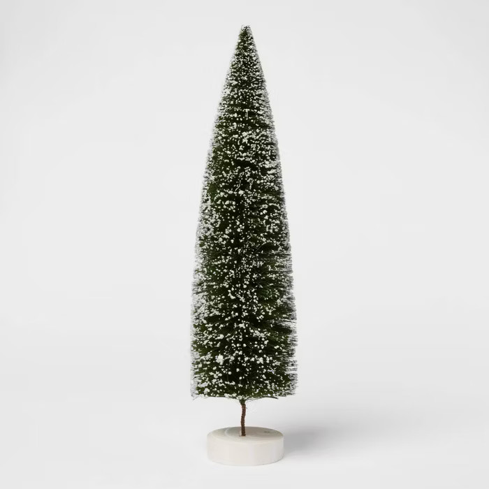 Bottle Brush Tree Figurine - Threshold™ | Target