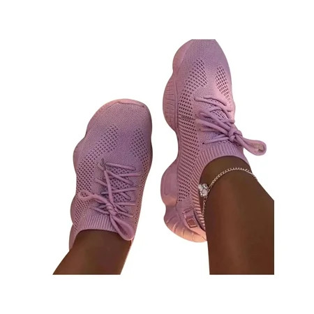 Avamo Womens Athletic Sneakers Running Gym Walking Shoes Casual Comfort | Walmart (US)