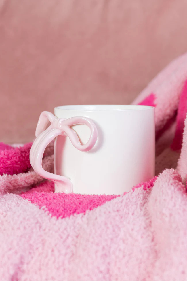Pink Bow Mug SALE | Pink Lily