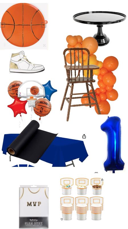 Planning a rookie of the year basketball birthday party and oh my cuteness! 

#LTKkids #LTKfamily #LTKparties