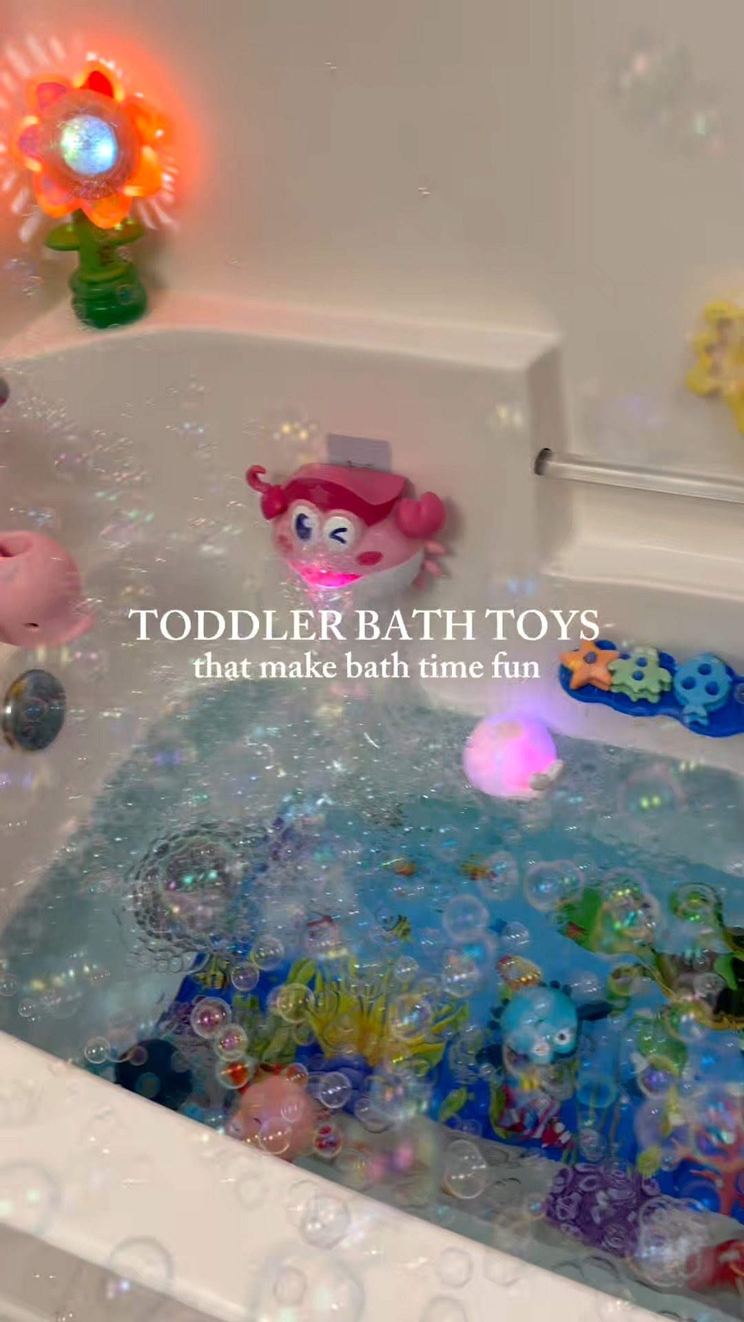Toddler bath toys that make bath time more fun 🛁✨

#LTKmomlife #LTKBaby #LTKKids