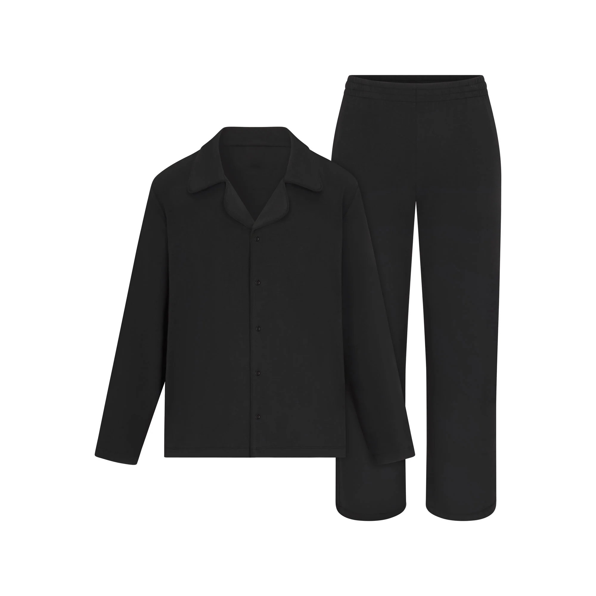 JERSEY SLEEP MENS SLEEP SET | OBSIDIAN | SKIMS (US)