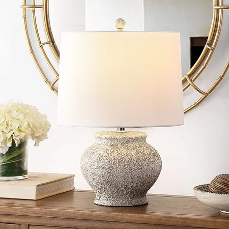Collection Imran 21-inch Light Grey Table Lamp (LED Bulb Included) TBL4353A | Walmart (US)