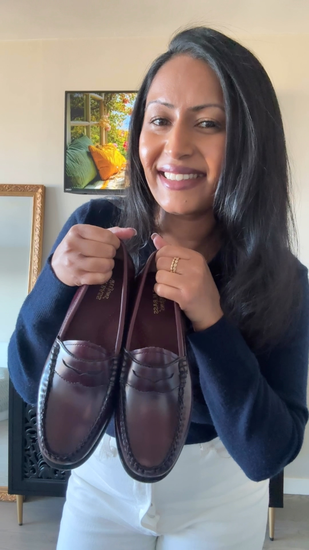New G.H. Bass burgundy loafers just in time for Spring 🍇

#LTKOver40 #LTKootd #LTKstorytime