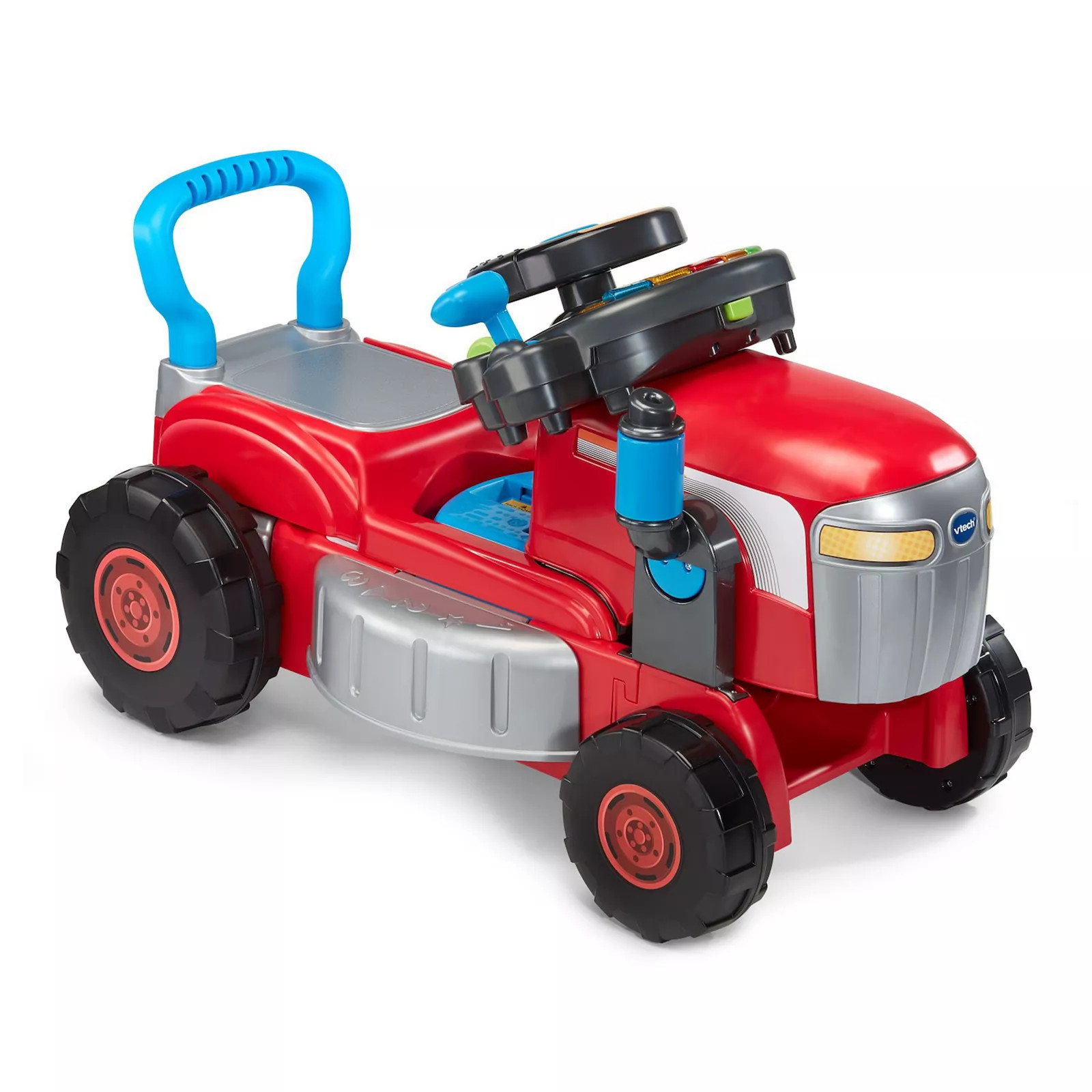 VTech Get Growing Tractor & Mower Interactive Ride-On Toy, Multi | Kohl's
