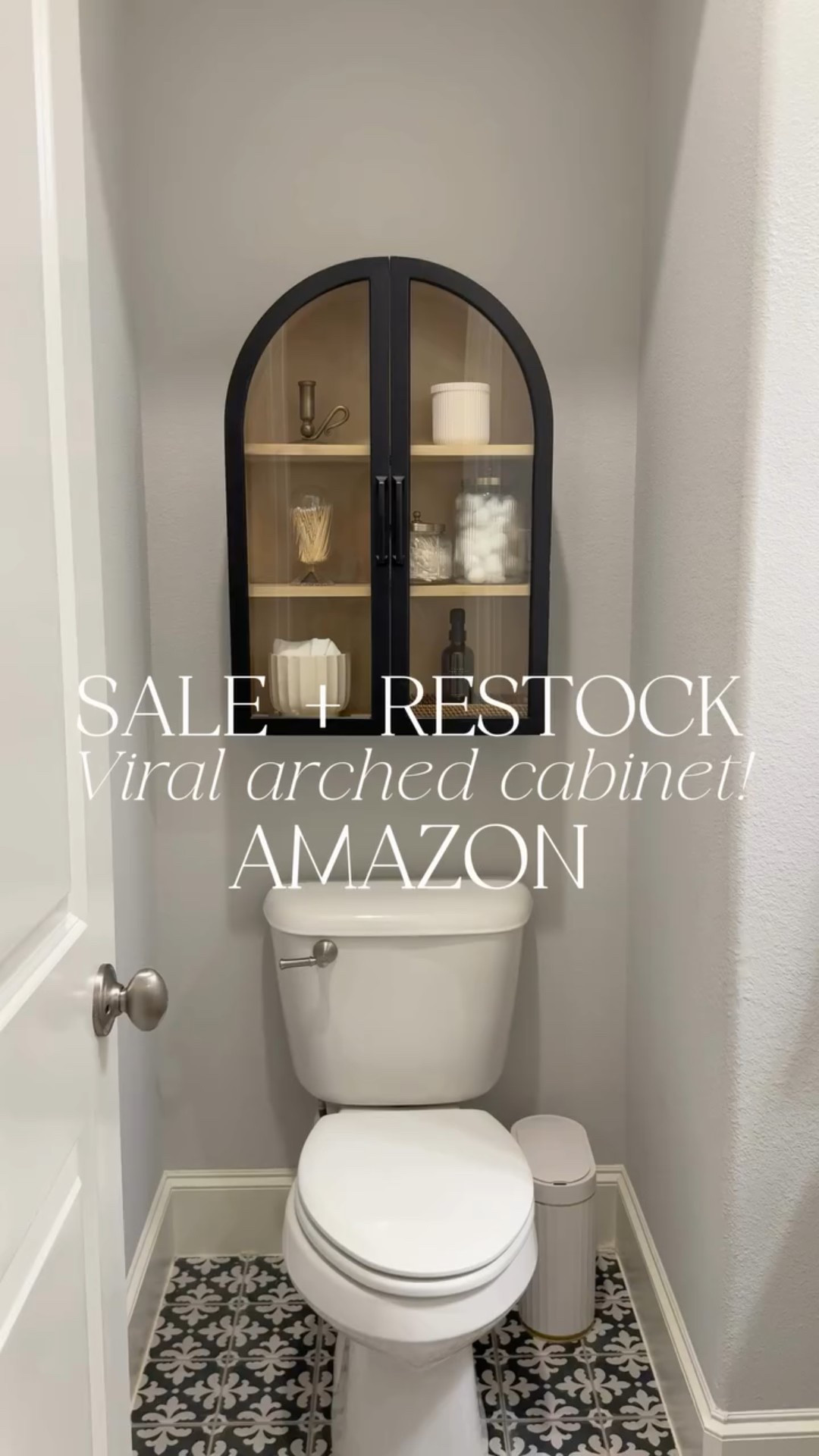 ✨SALE + RESTOCK! Can you believe it’s from AMAZON!? It looks so much like the one from Anthropologie but for less than half the price!! 😍

It’s the perfect addition to our half bathroom!

#bathroomdecor #amazonhome #bathroomstyling #shelfstyling #amazonhomefinds inspiremehomedecor homeinspo walltowallstyle bathroomcabinet 

wall cabinet, arched cabinet, wall cabinet with doors, bathroom cabinet, bathroom storage, wall cabinet with doors

#LTKSeasonal #LTKHome