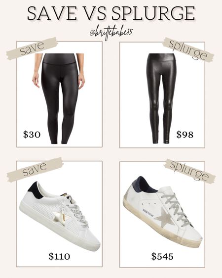 Save vs. Splurge! My go-to basics are always on repeat! 

Spanx: (size up) - L
90 degree leggings: (size up) - L
Vintage Havana: TTS - 8

#LTKstyletip #LTKsalealert #LTKunder50