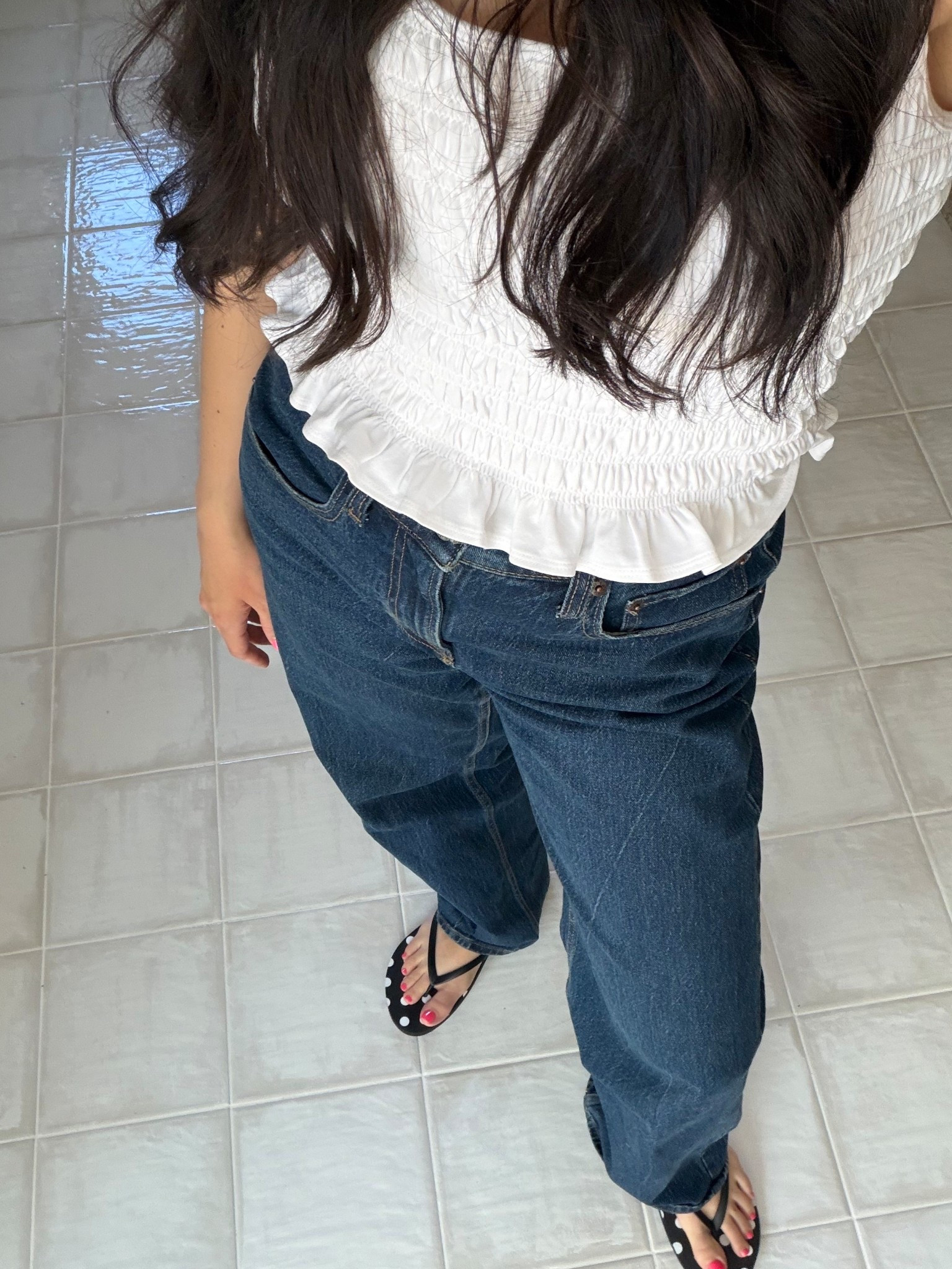 I found the best relaxed denim jean ever from @abercrombie! I have been living in these! 

#LTKmomlife #LTKootd #LTKgrwm
