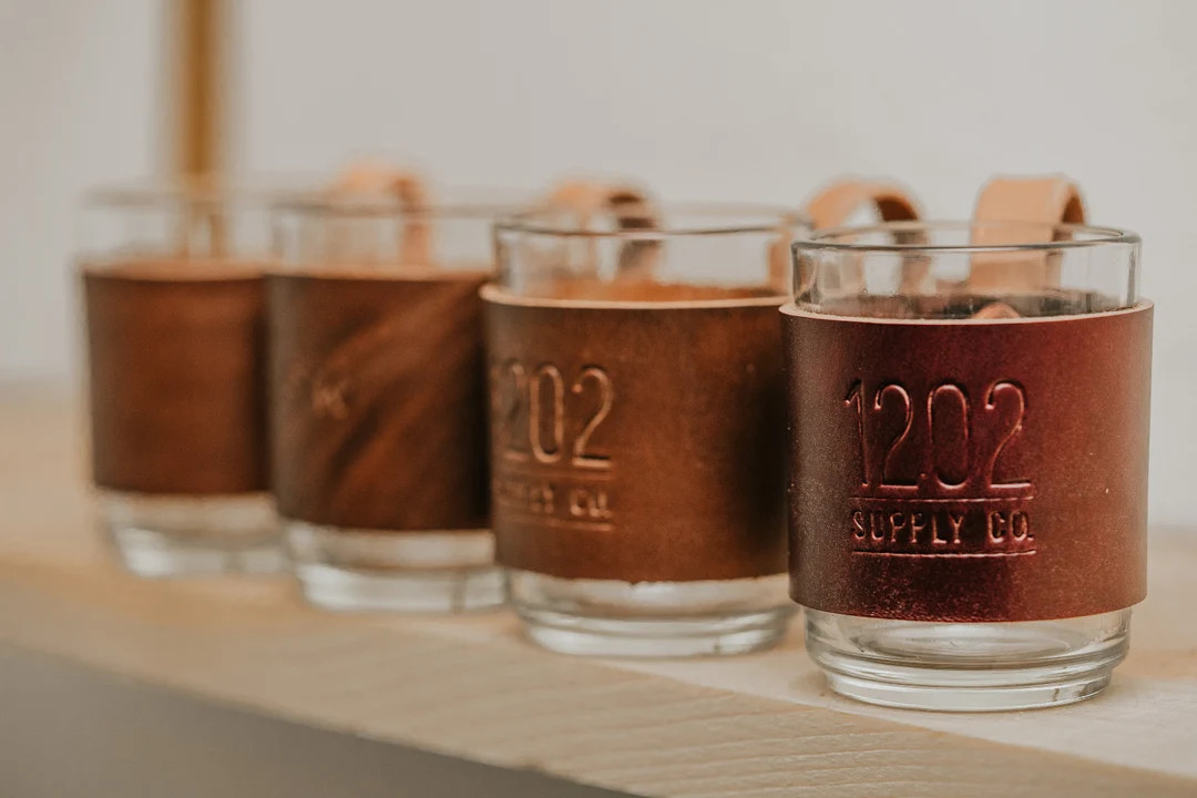 Espresso Cup, Leather Wrapped Espresso Cup, Housewarming, Coffee Lover, Birthday Gift, Third Anni... | Etsy (US)