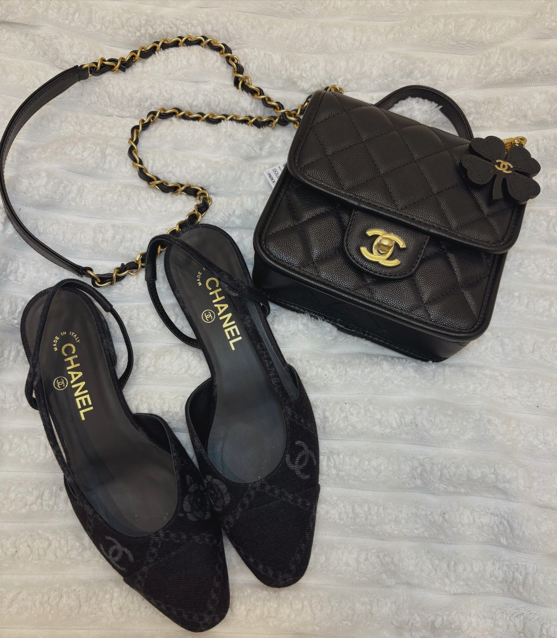 A match made in Chanel heaven🖤🖤
#tuesdayshoesday #chanelaccessories #stylingbykrys

#LTKStyleTip #LTKItBag #LTKShoeCrush