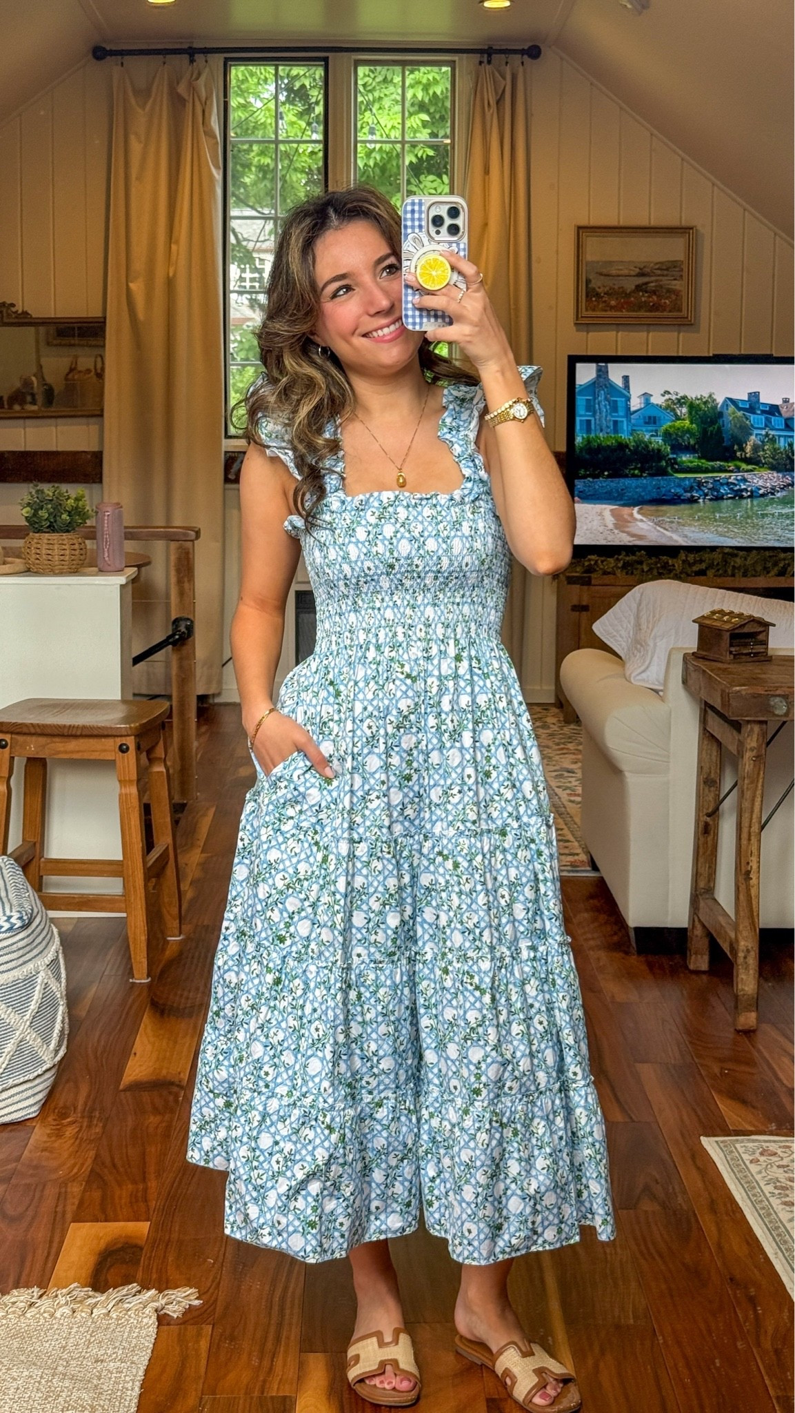 Cannot get over these @Hill House Home Nap dresses! I’m wearing the Ellie in their basketweave pattern 🤍✨ 

Summer staples / Nantucket style / coastal grandmother / cute summer clothes / nap dress / summer outfit inspiration / summer outfit / maxi dress / hill house / classic style / cute summer outfit / cute blue dress / patterned dress / coastal granddaughter

#LTKSeasonal #LTKgrwm #LTKootd