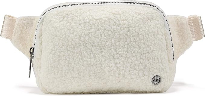 Pander Large 2L Fanny pack Everywhere Fleece Belt Bag for Women and Men with Adjustable strap Bel... | Amazon (US)