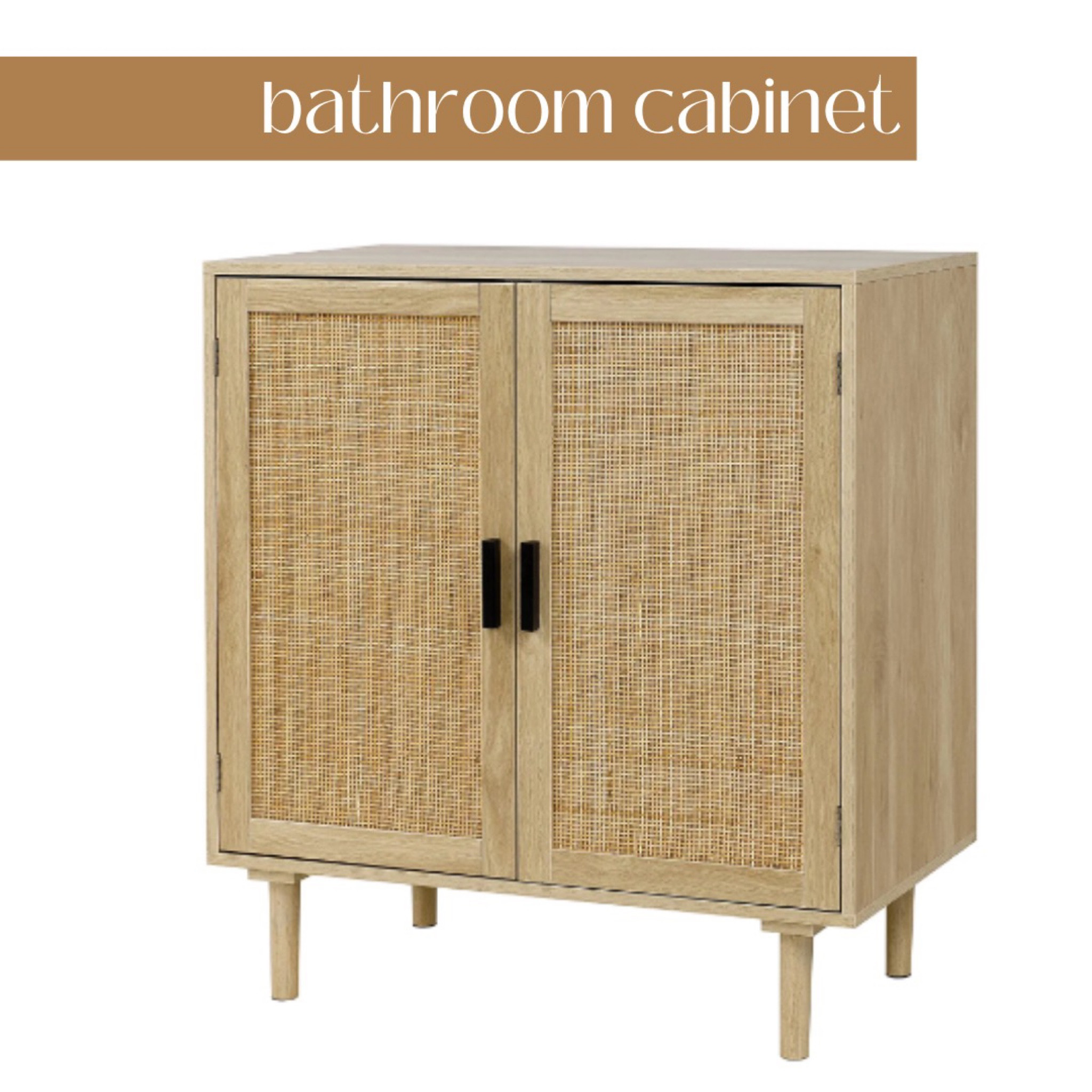 The perfect cabinet sideboard for your bathroom, entryway, or anywhere you need more storage! 

#LTKhome #LTKSale #LTKSeasonal