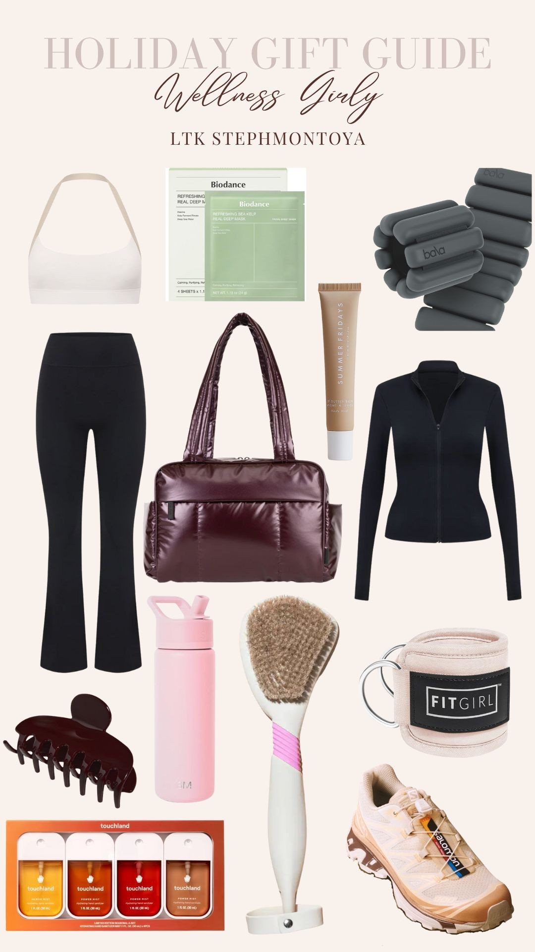 Holiday Gift Guide for the wellness girly in your life  

#LTKGiftGuide #LTKHoliday #LTKCyberWeek