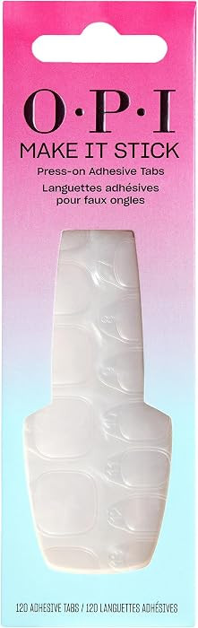 OPI Make It Stick | Nail Adhesive Glue & Press-On Tabs | Up to 14 Days of Wear for Press-On Nails... | Amazon (US)