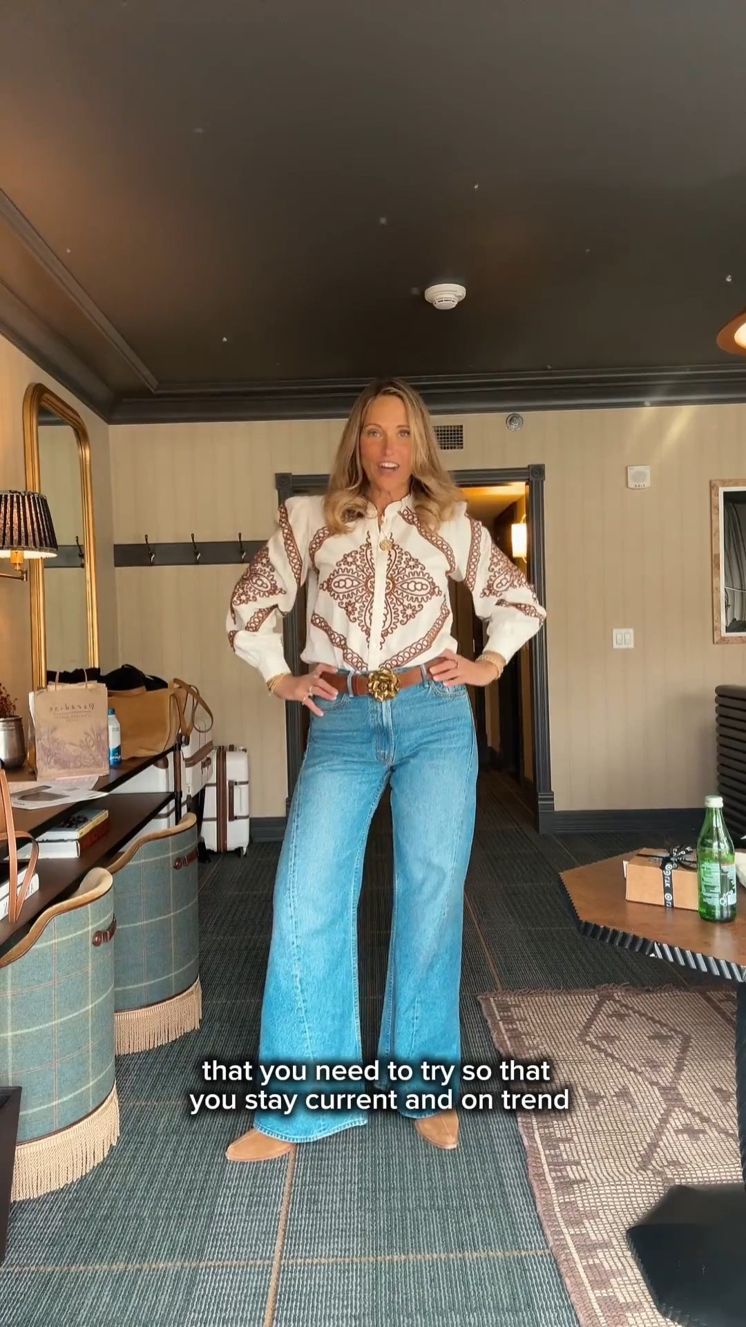 Keep your jeans current and you will always feel on trend. These are our favorite styles at every price point and they look and feel great on women over 50. Think wide leg, white, boot cut, kick flare, and straight leg.

#LTKSeasonal #LTKMidsize #LTKOver40