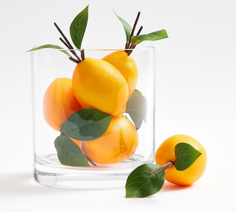 Monique Lhuillier Lemon Vase Filler - Set of 6 | Pottery Barn (US)